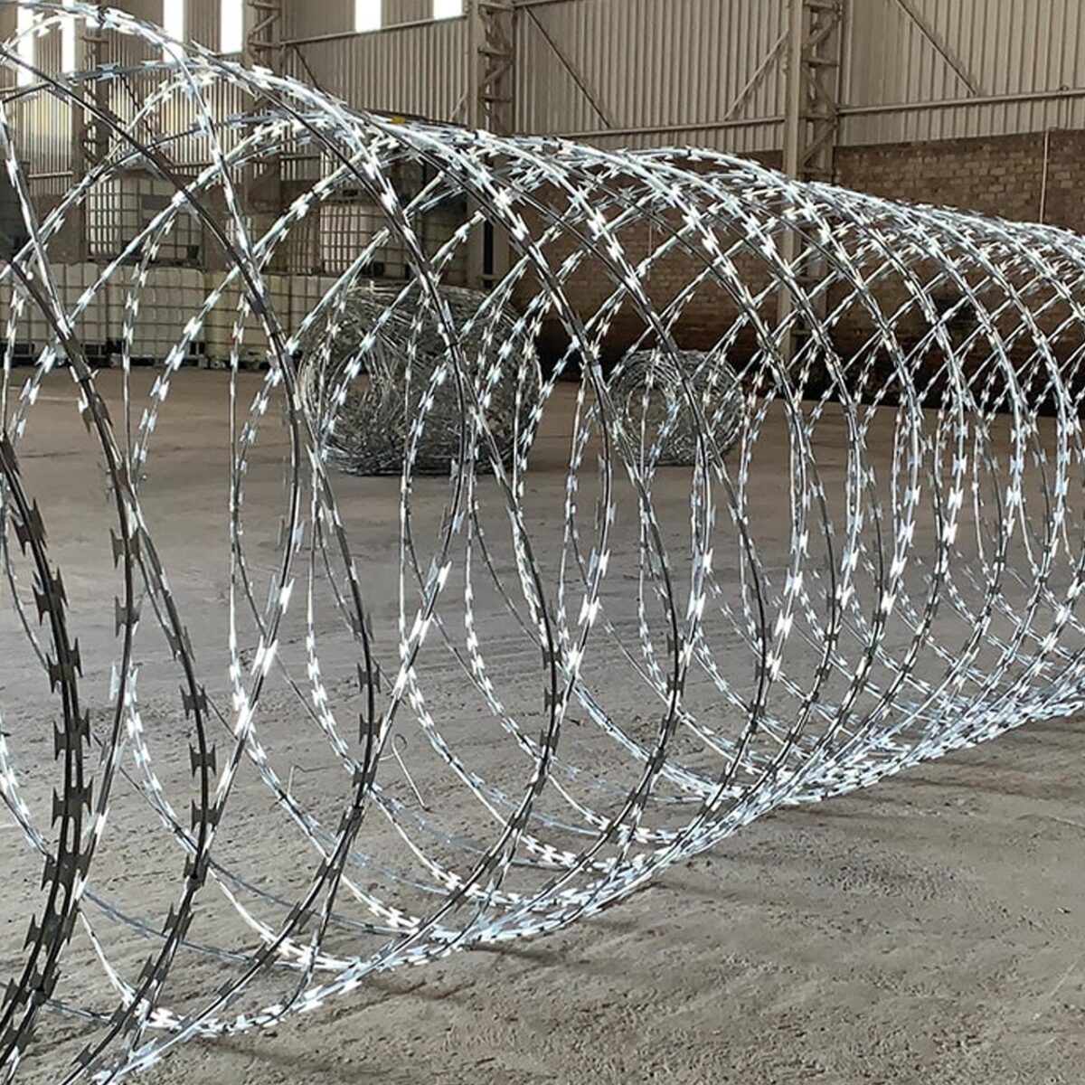 Flat Razor Wire Roll – 500mm x 15m - Favrit Home Centre