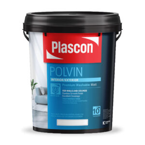 Polvin Plascon Polvin Acrylic Paint – 20L (Assorted Colours) - Favrit Home Centre