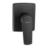 Triumph Magnetite Undertile Shower Mixer – Matte Black Finish