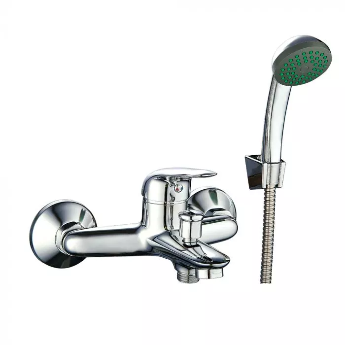 211187_w6feimsy7sykecuq.webp Triumph Cobalt Bath Mixer with Handshower – Chrome Exposed Wall Tap - Image 1