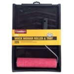 Hamiltons Viva Mock Mohair Roller Tray Set 225mm – Smooth Finish Painting Kit