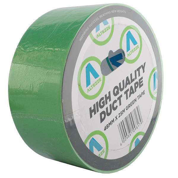 OLYMPUS DIGITAL CAMERA Hamiltons Green Duct Tape 48mm x 25m – Heavy Duty Adhesive Tape - Image 1