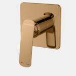 Blu Motion Rose Gold Shower Mixer – Elegant Single Lever Tap