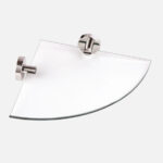 Bodie Skye Corner Shower Shelf – Stainless Steel Bathroom Storage