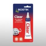 Bostik Clear Adhesive 25ml – Multi-Purpose Transparent Glue