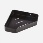 Bodie Black Uni Diamond Corner Shelf – Stylish Bathroom Storage