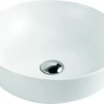 Lave Ember Counter Basin – Modern Round Bathroom Basin