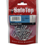 SafeTop Aluminium Rivets 4.0x06mm P25 – Lightweight and Durable Fastening Solution