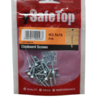 SafeTop Chipboard Screws M3.5x16 P25 – Precise Fixing for Wood and Furniture Assembly