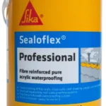 Sika Sealoflex Professional Grey 5L – Fibre Reinforced Acrylic Waterproofing