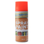 Marshal Spray Paint Fluorescent Orange 350ml – Bright, Durable All-Surface Finish