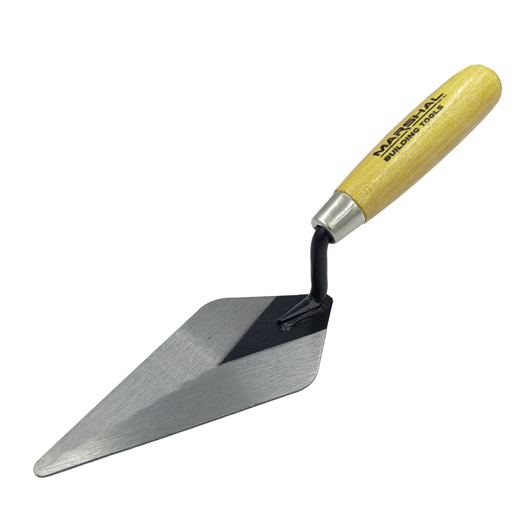 1911m-web.jpg Marshal Brick Pointing Trowel 150mm – Durable Steel Blade with Wooden Handle - Image 1