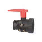 AMANZI Angle Ball Valve with Test Ports