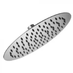 ICON Shower Rose Round 8 Black