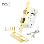 BBL Lockset 3 Lever – SABS Approved Door Lock with Reversible Latch