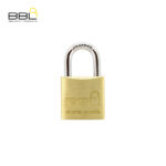 BBL Brass Padlock 32mm – Double Locking with Hardened Steel Shackle