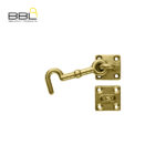 BBL Cabin Hook Solid Brass 75mm