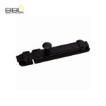 BBL Door Bolt Black 100mm