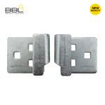BBL Steel Hardened Hasp – Heavy-Duty Locking Hasp with Fixings
