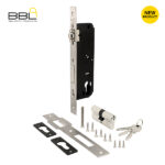 BBL Roller & Dead Bolt Lock – 35mm Aluminium Door Lockset with Cylinder