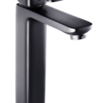 Cobra Arrive Ebony Basin Mixer High Body – Matte Black with DZR Brass