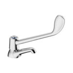 Cobra Medical Pillar Tap Chrome – Hygienic Lever Handle Basin Tap