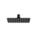 Cobra Arrive Ebony Shower Head – Square Stainless Steel Design
