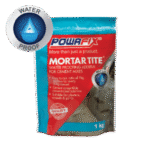 Powafix Mortar Tite 1kg – Waterproofing Additive for Cement and Plaster Mixes