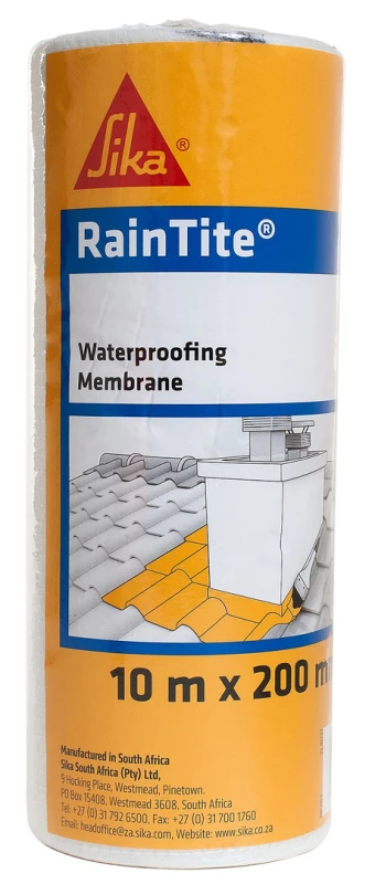 SIK-ZL4021.webp Sika RainTite Waterproofing Membrane 10m x 200mm – Durable Reinforcing Layer for Roofs and Walls - Image 1