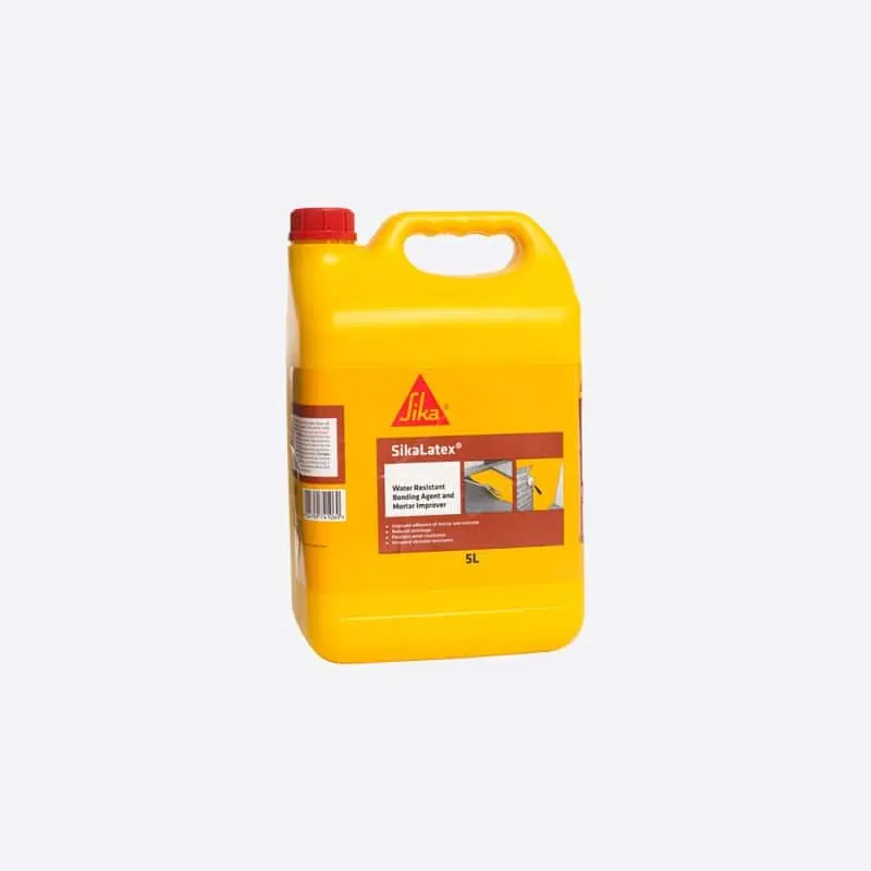 SikaLatex.webp SikaLatex 5L – Water-Resistant Bonding Agent and Mortar Admixture - Image 1