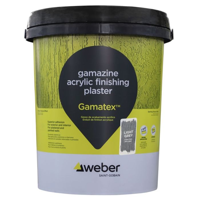 Saint Gobain Gamazine 20L Premium Textured Wall Coating Favrit Home 
