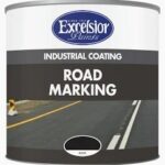Excelsior Road Marking Paint Black 1L – Fast-Drying High-Performance Coating