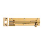 BBL Barrel Bolt Necked Solid Brass 150mm – Secure and Stylish Locking Solution