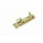 BBL Solid Brass Necked Barrel Bolt 75mm