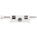 BBL Door Bolt Patio White – Secure Lock for Sliding Doors