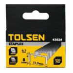Tolsen Staples 8mm (1000pcs)