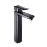 Cobra Arrive Ebony Basin Mixer High Body – Matte Black with DZR Brass