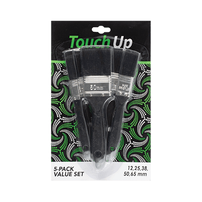 Touch-up-5-pce-value-brush-set.png Hamilton’s Touch Up 5-Piece Value Brush Set (12/25/38/50/65mm) - Image 1