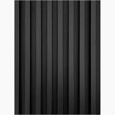 CLAD-STARTER BLACK Upper Edge Black 3D Wall Cladding Starter (2.4m) - Image 1