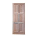 Meranti 6-Panel Interior Door