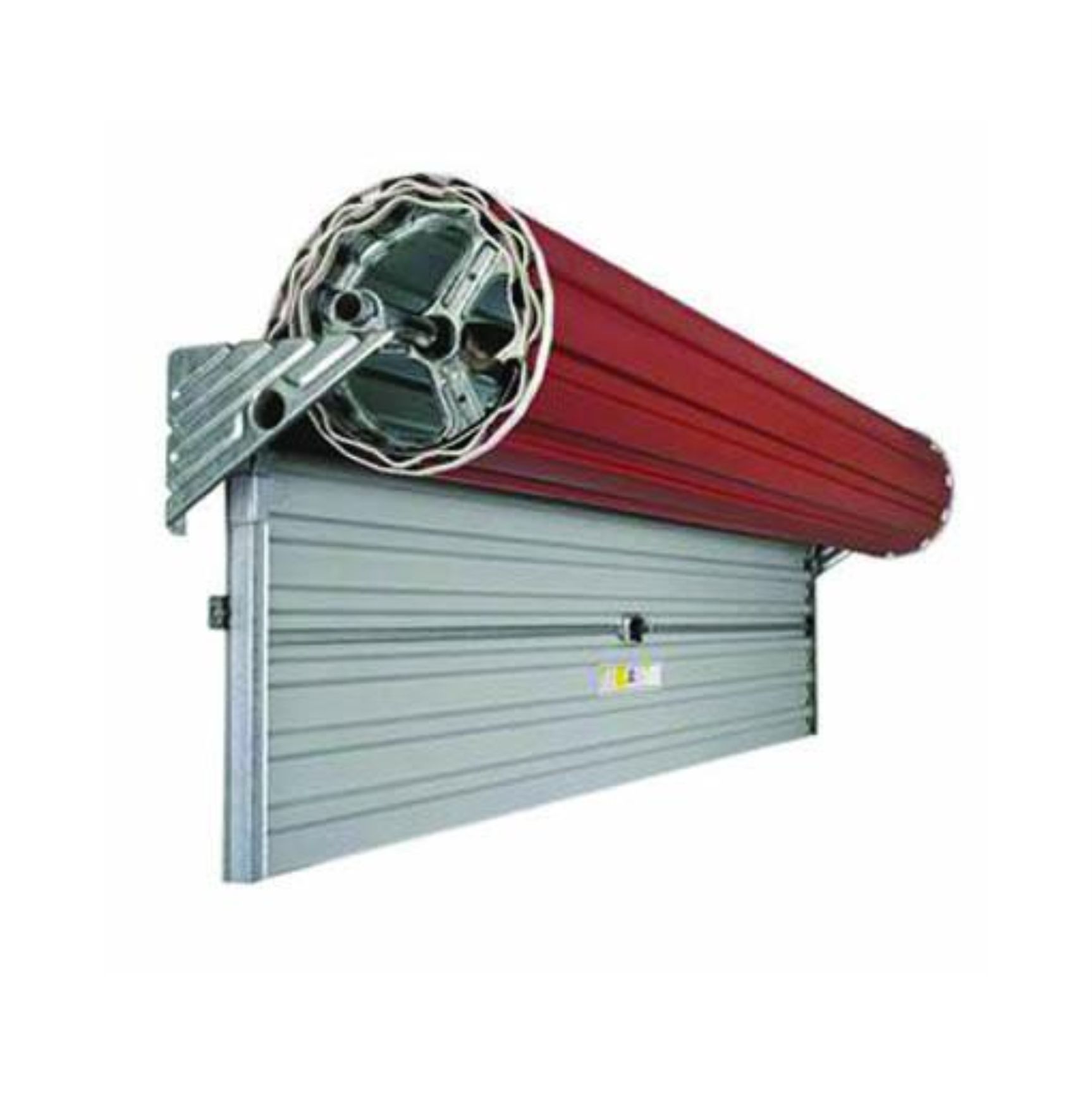 Roll-Up-Garage-Door.jpg Roll-Up Garage Door (Brown) - Image 1