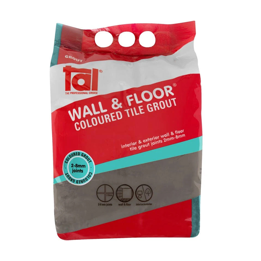 T8039-TAL-Wall-and-Floor-Grout-Dark-Grey-5kg.jpg TAL Wall & Floor Coloured Tile Grout (Dark Grey, 5kg) - Image 1