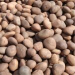 Brown Natural Unpolished Pebbles