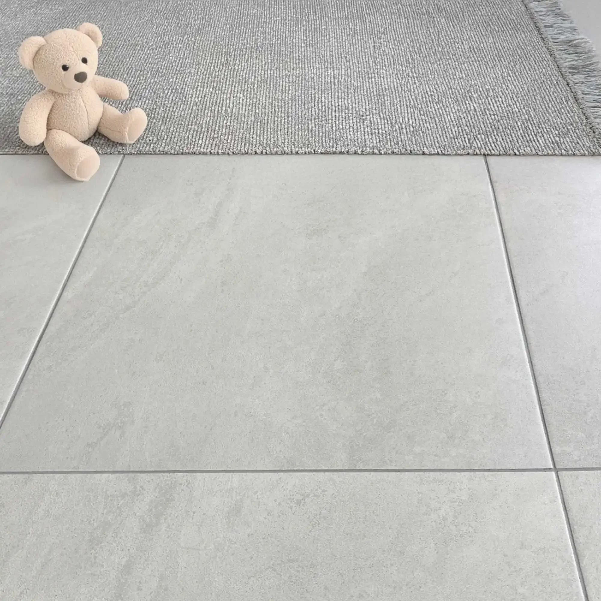 Safira Grey Ceramic Floor Tile (600mm x 600mm) - Image 1