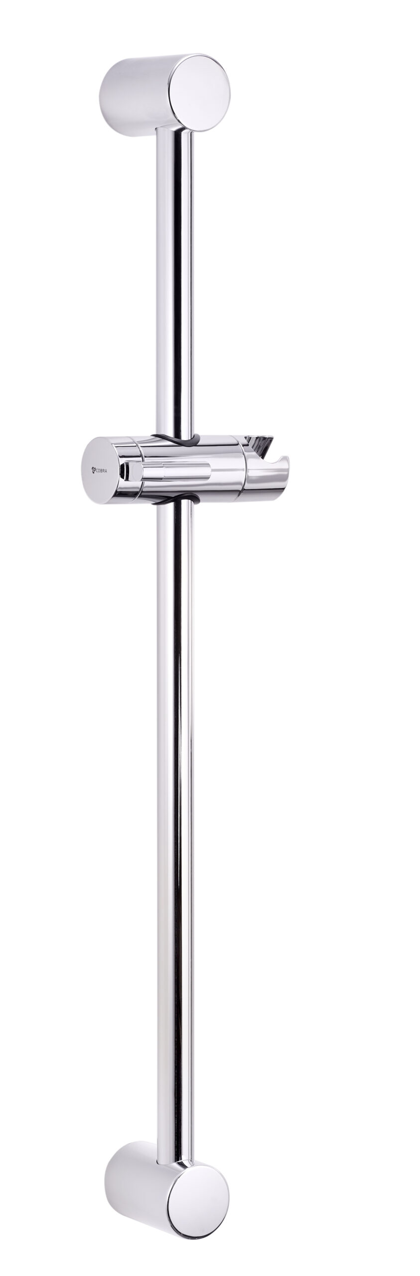 002PAUSE.jpg Cobra Pause Shower Rail & Holder Round 600mm Chrome - Image 1