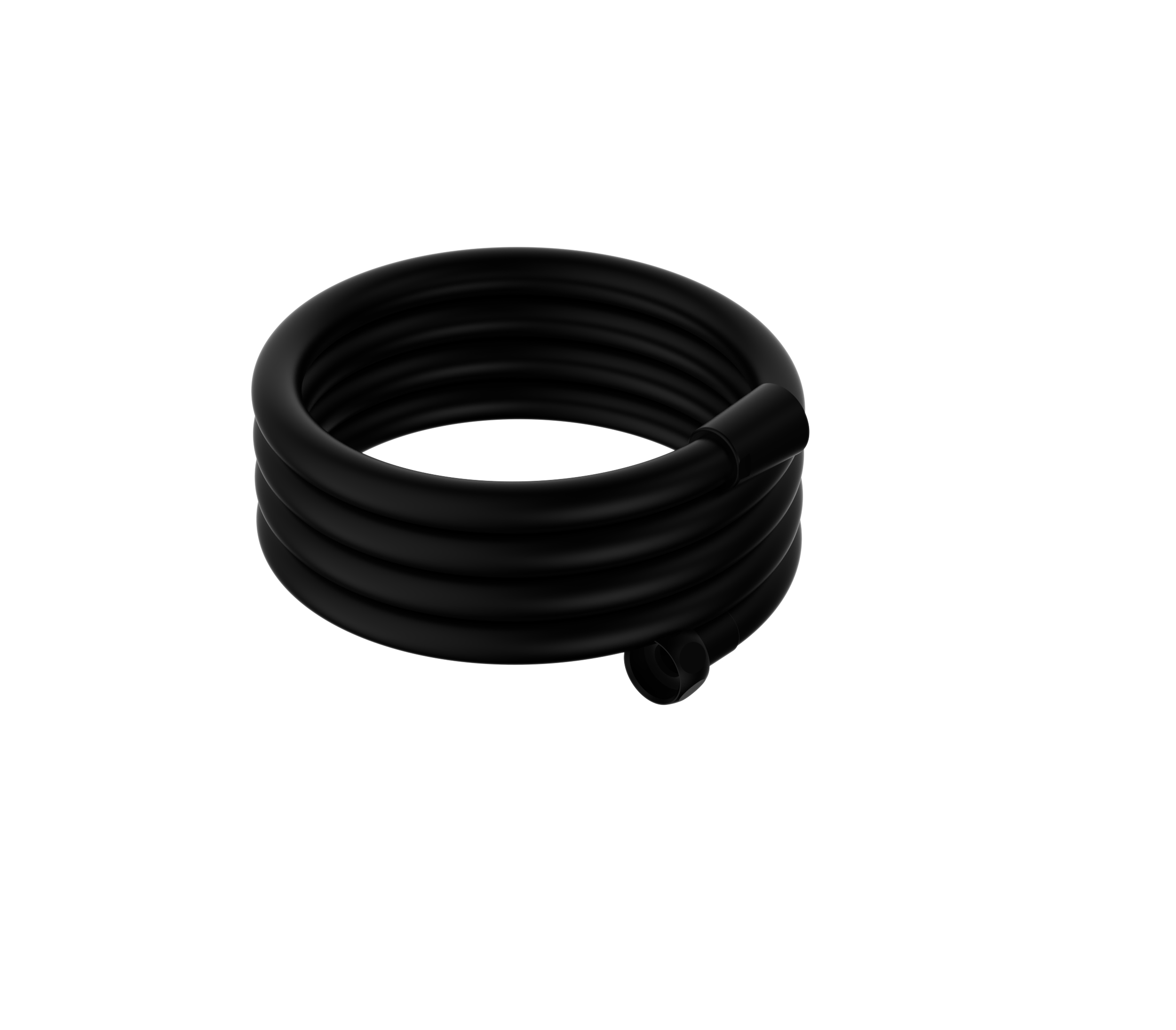 0085C_BLK_1006882430.jpg Cobra Handshower Hose 1500 PVC Matte Black - Image 1