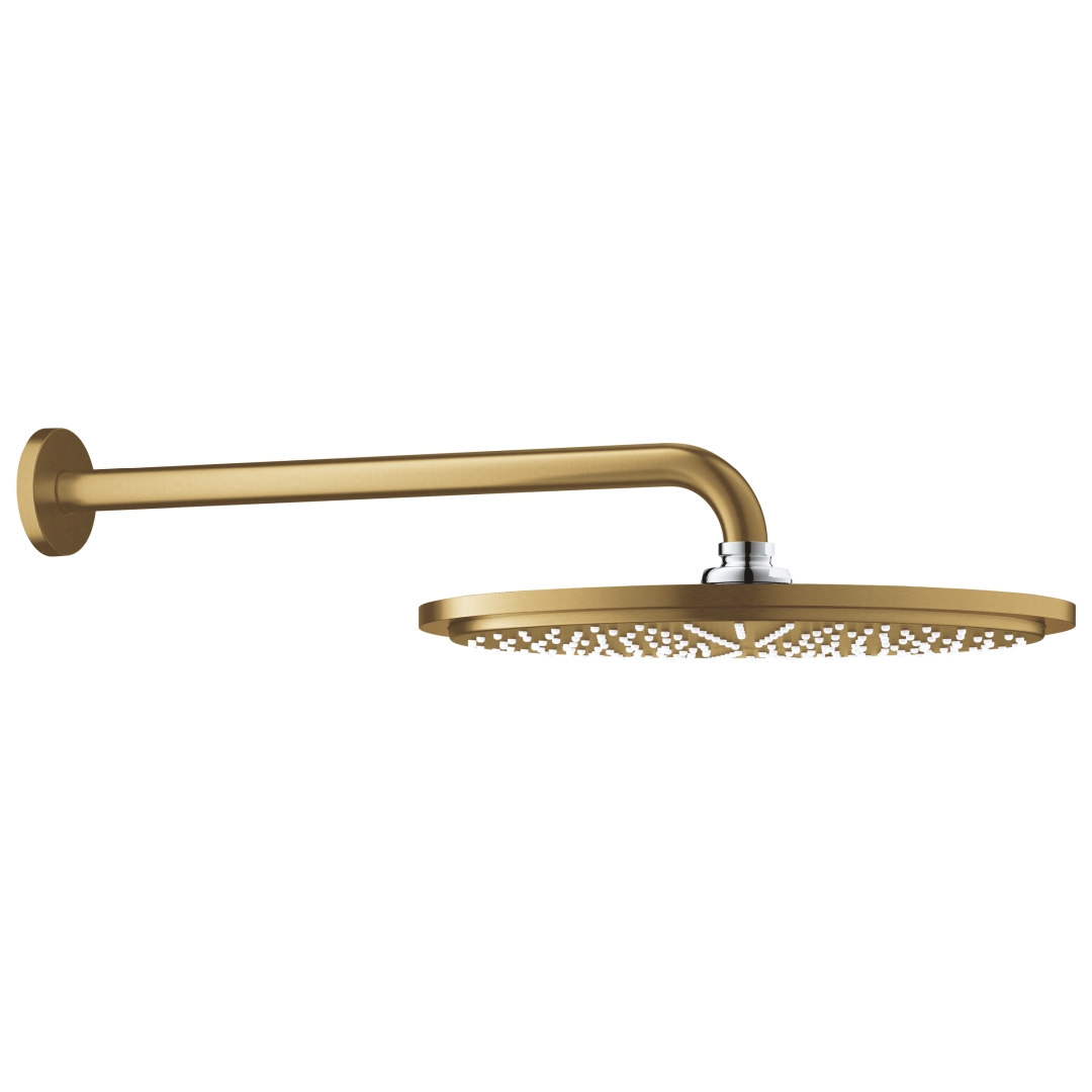 012420112723_5_yFUv2fd.jpg Grohe Rainshower Cosmopolitan 310 Head shower set 380 mm, 1 spray brushed cool sunrise - Image 1