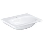 Grohe Essence Wash Basin 60 Wall Fixings Not Included Alpine White