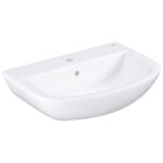Grohe Bau Ceramic Wash Basin 60 Wall Fixings Not Included Alpine White