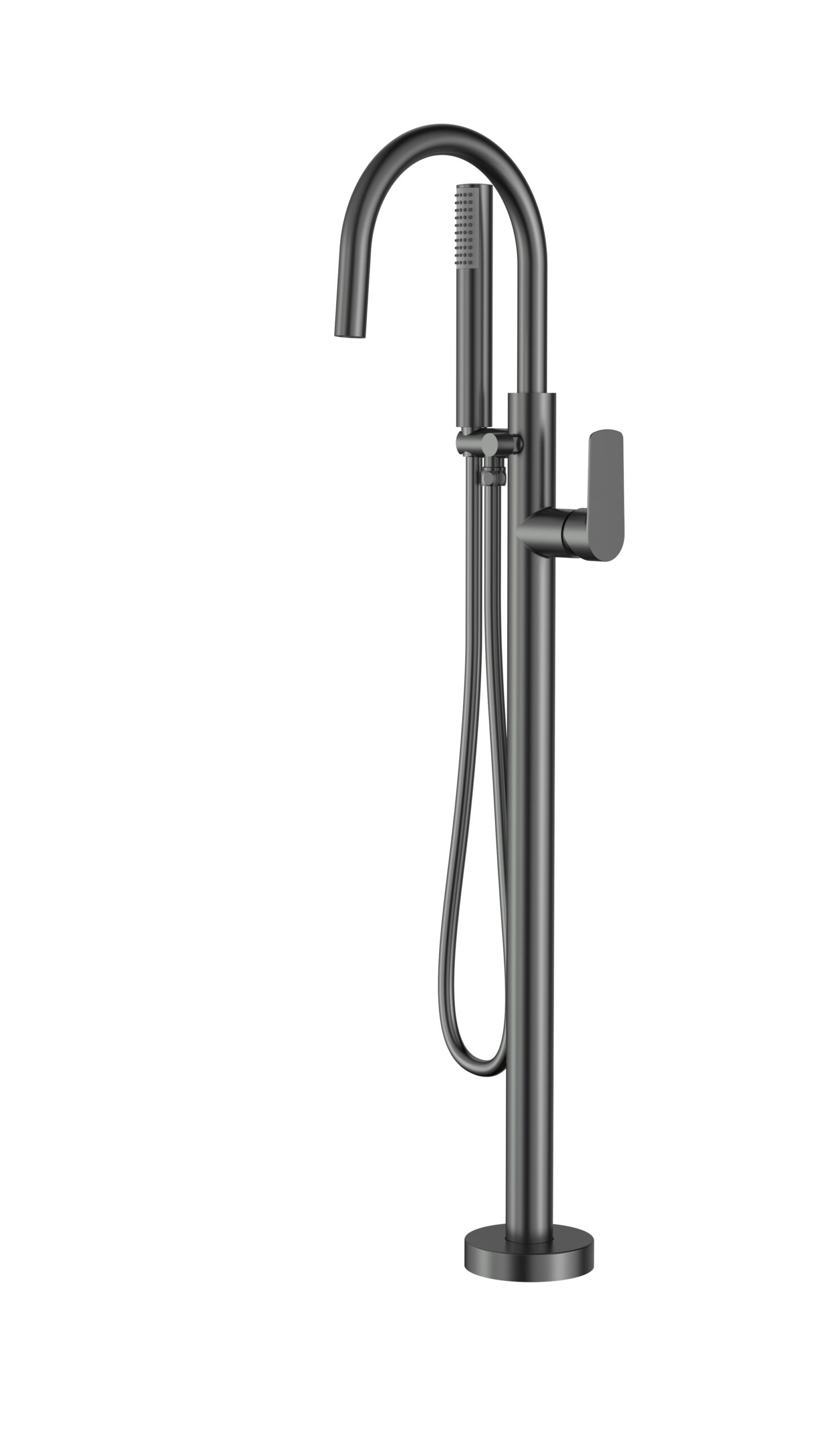 01JQ41FTT3N6TKT34R2BT5XX87.jpg Cobra Seine Bath Mixer Freestanding Brushed Gun Grey - Image 1